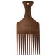Comby Imitation Wood Afro Comb