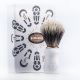 Antiga Barbearia de Bairro Chiado Shaving Brush Silvertip