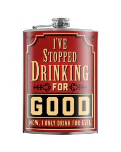 Trixie & Milo Flask - I've Stopped Drinking for Good