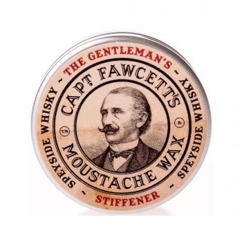 Captain Fawcett Moustache Wax Gentleman's Stiffener Malt Whisky