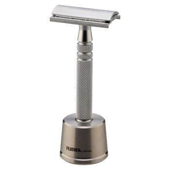 Feather All Stainless Double Edge Razor AS-D2s