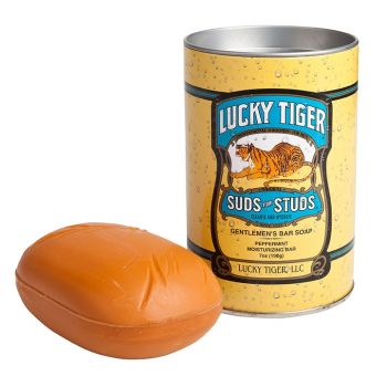 Lucky Tiger Suds for Studs Gentlemen's Bar Soap