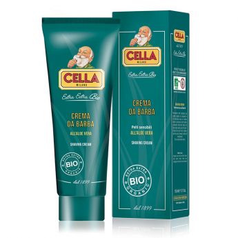 Cella Milano Organic Shaving Cream in Tube